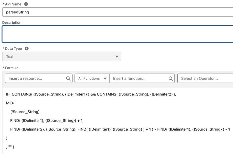 ๐ก Extracting Text Between Delimiters in Salesforce Flows
